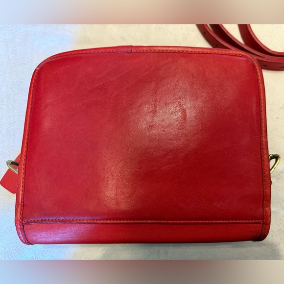 Vintage Coach Medium Saddle Pouch #9590 - Picture 6 of 10